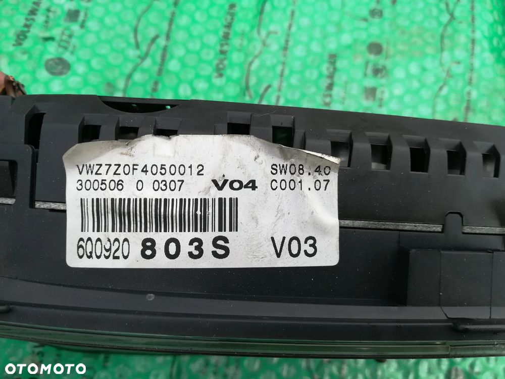 ELEKTRONIKA VOLKSWAGEN POLO 9N - 20