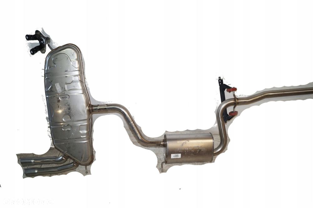 vw beetle 5c 1.4 tsi wydech tłumik 1k6253611bf 1q0253411d - 1