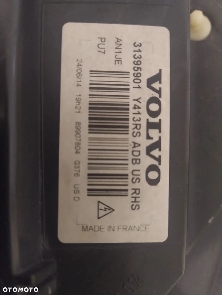 Lampa prawa Volvo XC60 USA 2013-2017 - 12