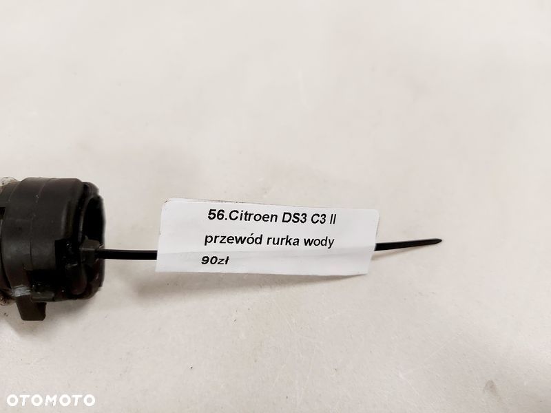 citroen ds3 c3 ii 1.6 hdi przewód rurka wody - 4