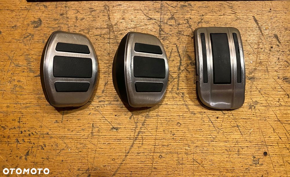 citroen ds 7 pedały nakładki chrom hamulec gaz - 2