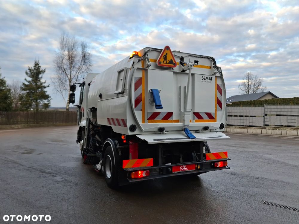 Renault Midlum 220 Zamiatarka Johnston VS500 Szczotki L/R Obie Strony KARCHER Listwy Wysokiego Ciśnienia Bęben + Lanca 2013r - 3