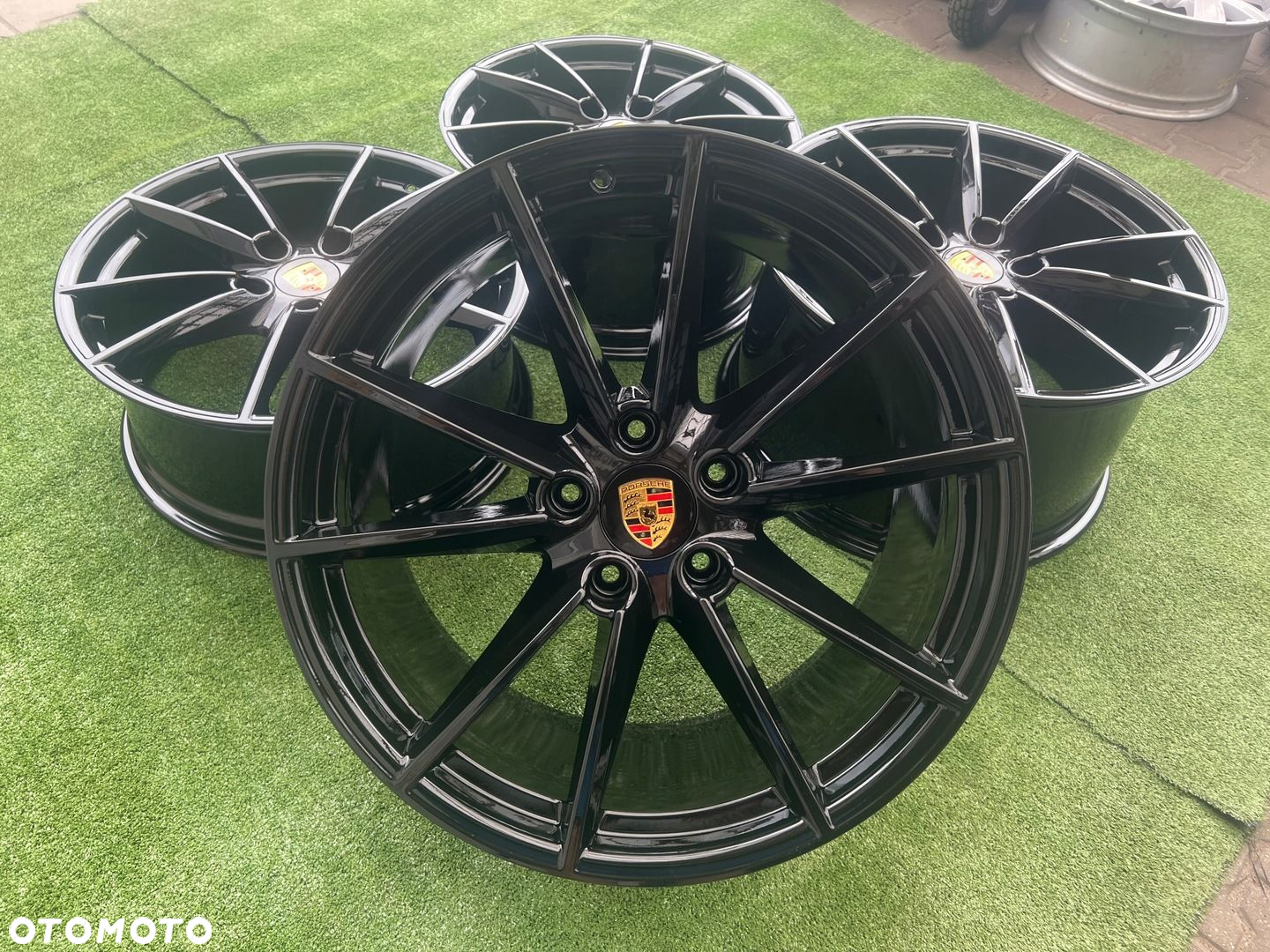 KOMPLET FELG FELGI ALU PORSCHE CARRERA 911 992 20 21 ORYGINALNE - 2