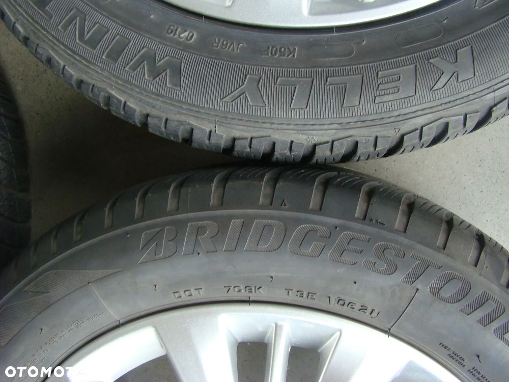 a36 5x98 Fiat Tipo 500L Doblo 6,5Jx16 Opony Zima 205/55 R16 - 8