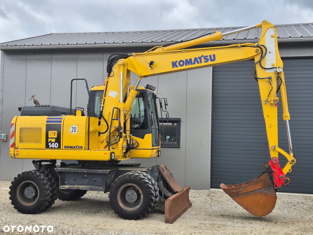 Komatsu PW 140-7 Z NIEMIEC TYLKO 9063 MTH,CENTRALNE SMAROWANIE.148,160,180. - 29