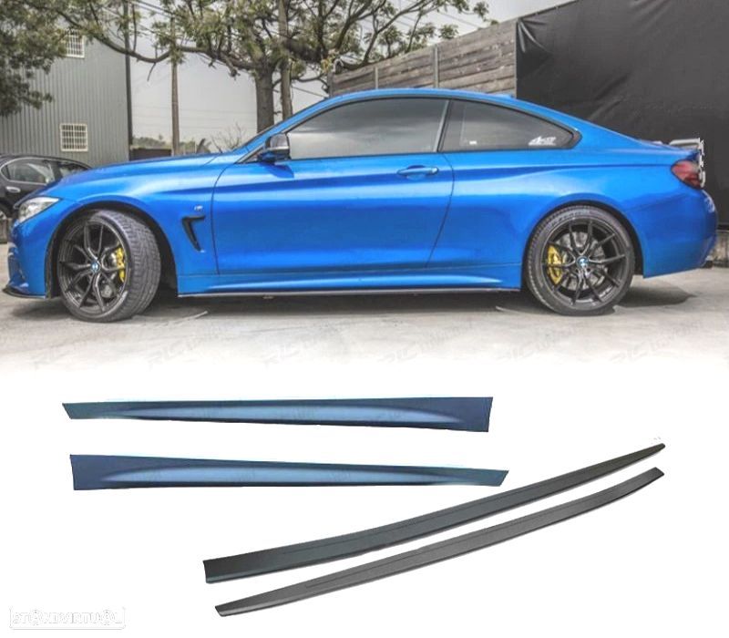 EMBALADEIRAS LATERAIS BMW F36 GRAN COUPE LOOK M PERFORMANCE - 1