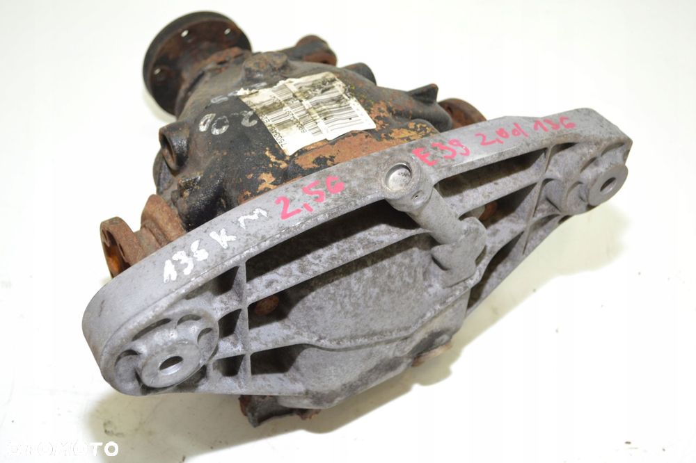 MOST DYFER TYŁ TYLNY 2.56 7503464 BMW E39 2.0D 136 KM 00-04 - 5