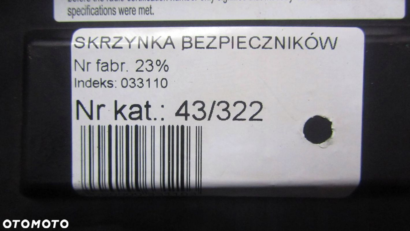 DISCOVERY SPORT 2.0 SKRZYNKA BEZPIECZNIKÓW FK72-14F041-AC - 8