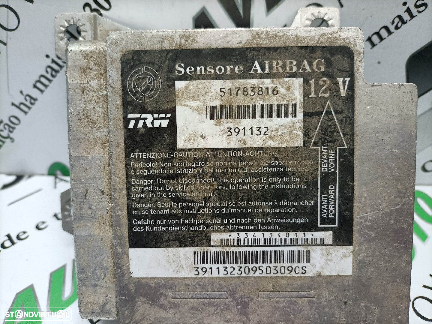Centralina Airbags Fiat Idea (350_) - 2