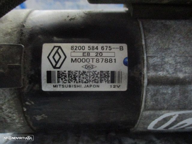 Motor De Arranque M000T87881 8200584675B NISSAN NOTE 2009 1.5DCI RENAULT MEGANE 2 SW 2007 1.5DCI RENAULT CLIO 3 2008 1.5Dci   0P   RENAULT CLIO 3 2008 1.5DCI 8V 85CV 5P BRANCO RENAULT SCENIC 2 FASE 2 2008 1.5DCI 85CV 5P CINZA RENAULT CLIO 3 FASE 1 2008 1.5DCI 70CV 3P BRANCO RENAULT CLIO 3  2008 1.5Dci 68CV 3P BRANCO RENAULT KANGOO 2011 1.5DCI 86CV 4P BRANCO RENAULT  MEGANE 2 FASE 2 2007 1.5DCI 105CV 5P CINZA AZULADO - 4