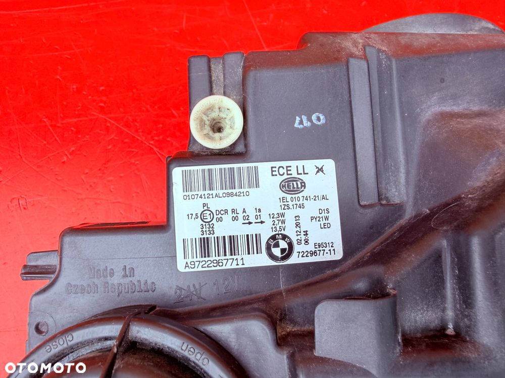 LAMPA LEWA BMW F20 BI XENON BDB EU 7229677 - 5