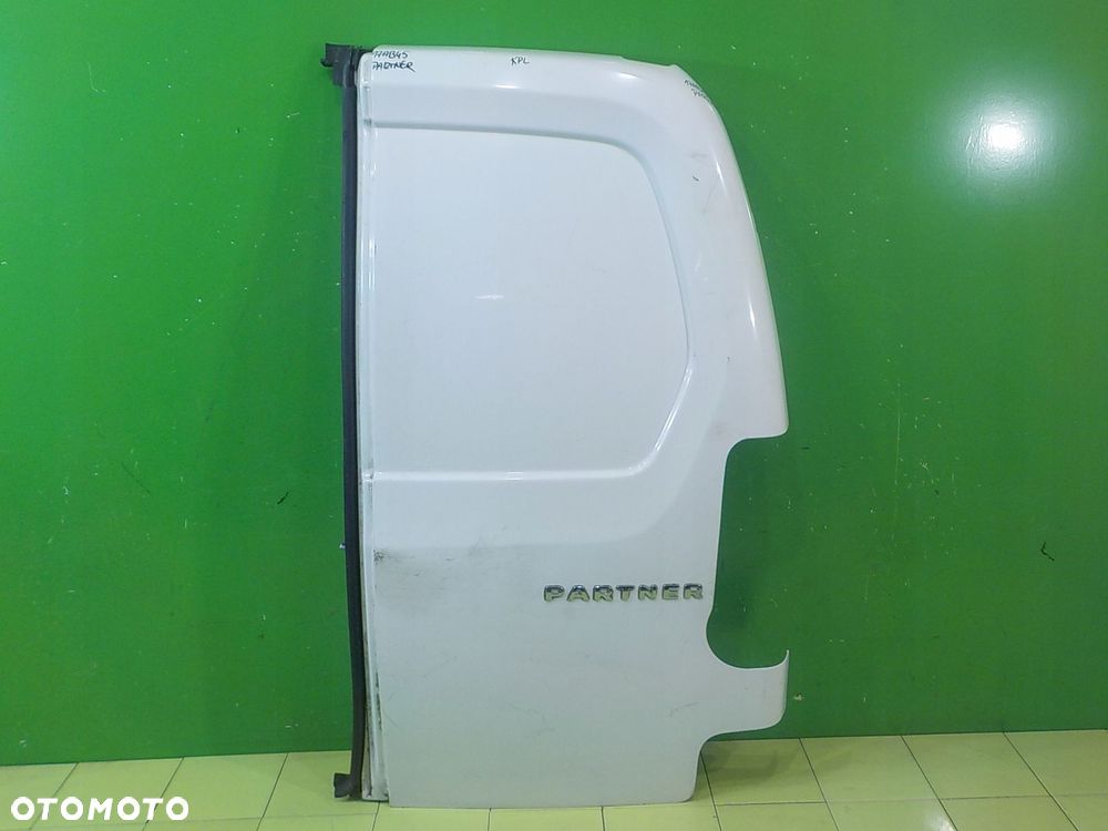 PEUGEOT PARTNER II III LIFT I 1.6 HDI 13r VAN drzwi prawe tyl kompletne - 1