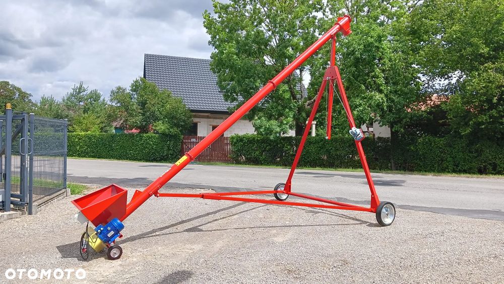 PODAJNIK/ PRZENOŚNIK ŚLIMAKOWY/Żmijka Do Zboża/ Pelletu/ Trocin Podajniki Przenośniki Ślimakowe Żmijki Fi 140 Fi 200 - 6