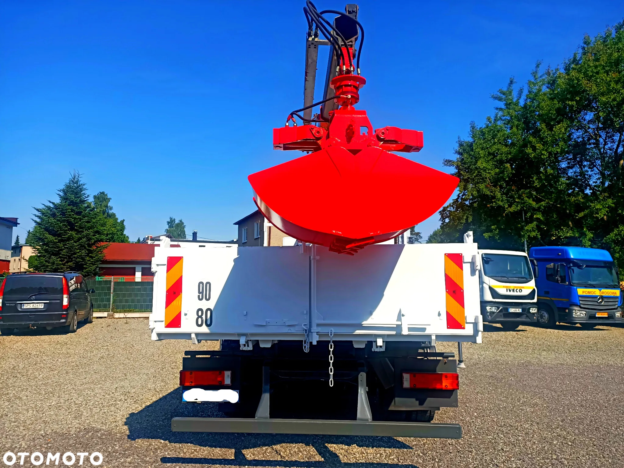 Mercedes-Benz Atego 1318N Wywrotka Żuraw Dżwig HDS Fassi F95 - 9