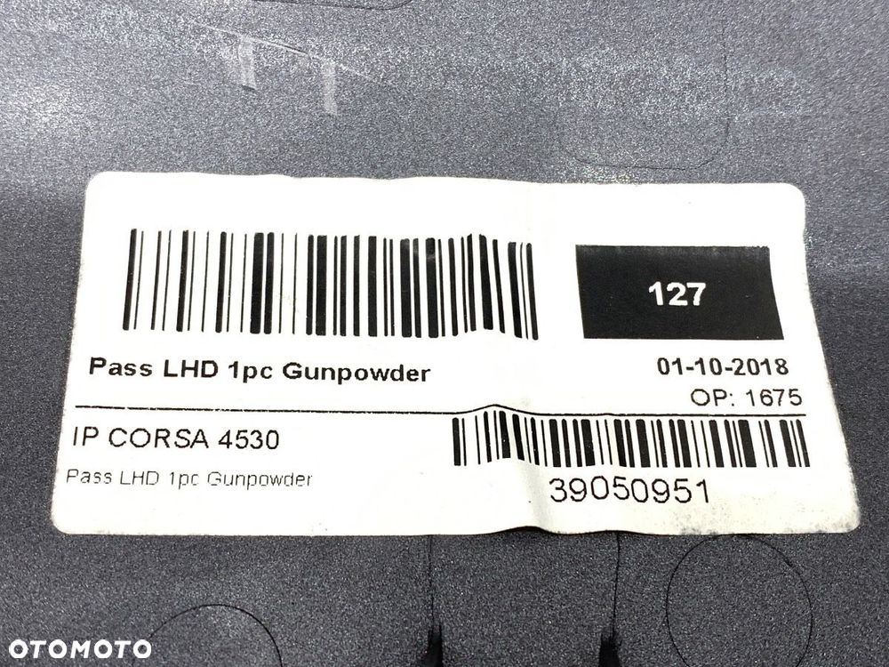 LISTWY DEKOR  OPEL CORSA E (X15) 2014 - 2022 1.4 (08, 68) 55 kW [75 KM] benzyna 2014 - 2022 39050951 - 8