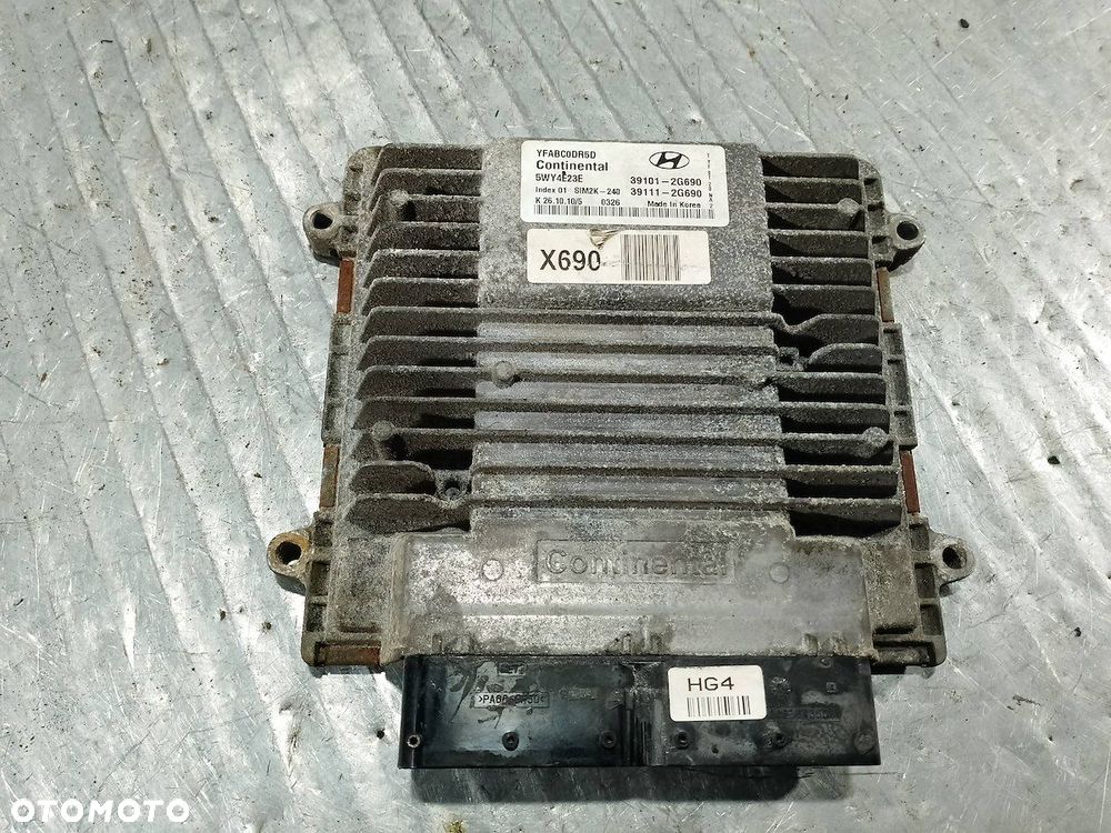 KOMPUTER, STEROWNIK HYUNDAI SONATA 39101-2G690  39111-2G690 2.0T GDI - 1