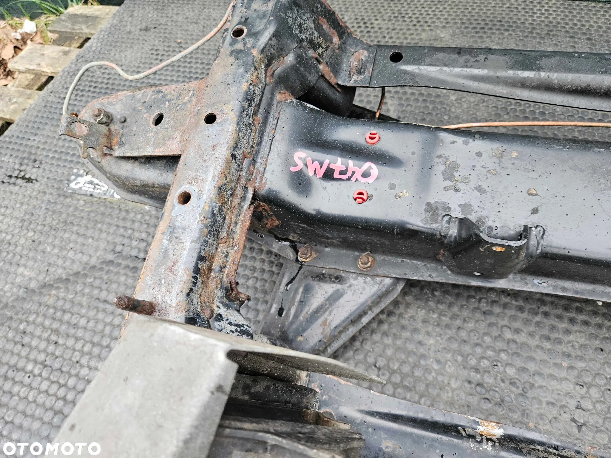 Sanki Belka Wózek Zawieszenia Trawers Przod Przednia Resor Pioro Mercedes Sprinter 901 902 VW LT - 18