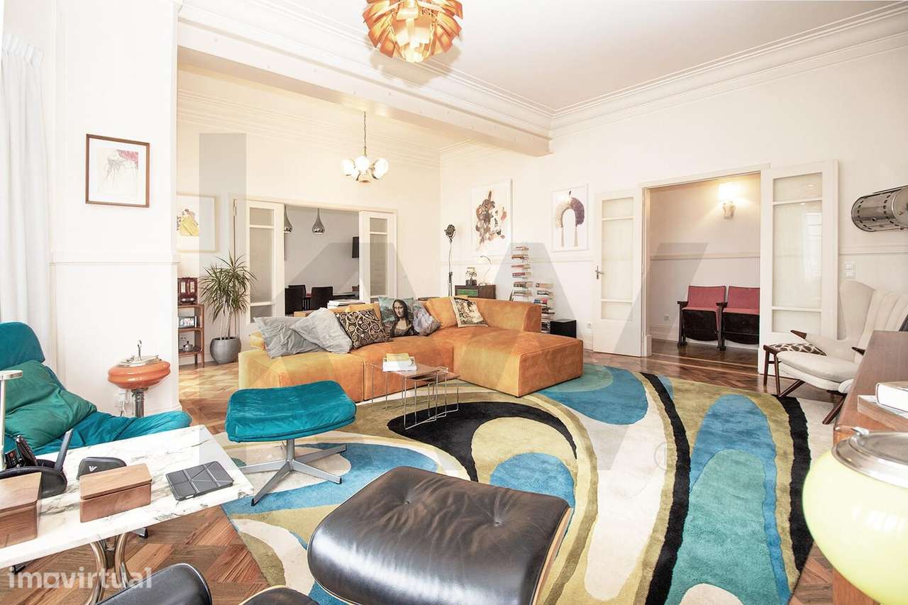 Apartamento T5 de luxo na Rua Rodrigo da Fonseca | Avenidas Novas - Grande imagem: 4/42