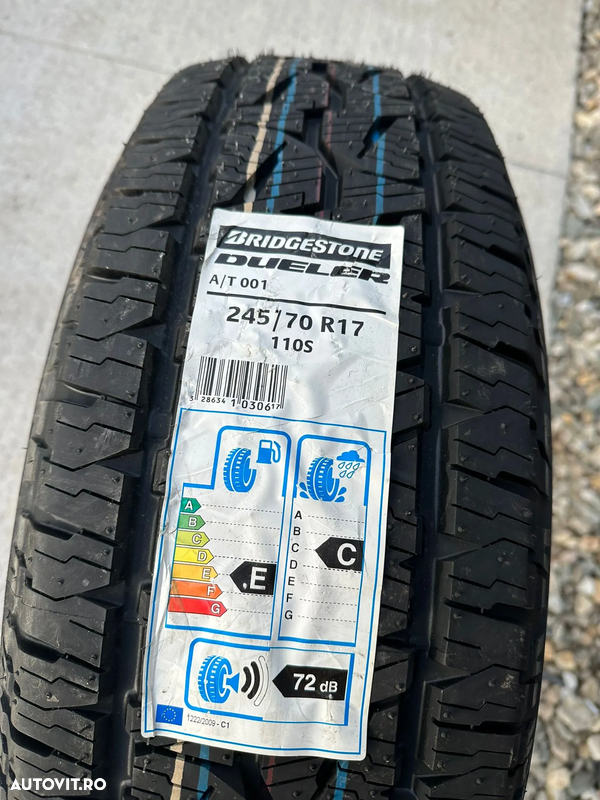 Anvelope noi iarna Bridgestone 245/70 R17 110S A/T001