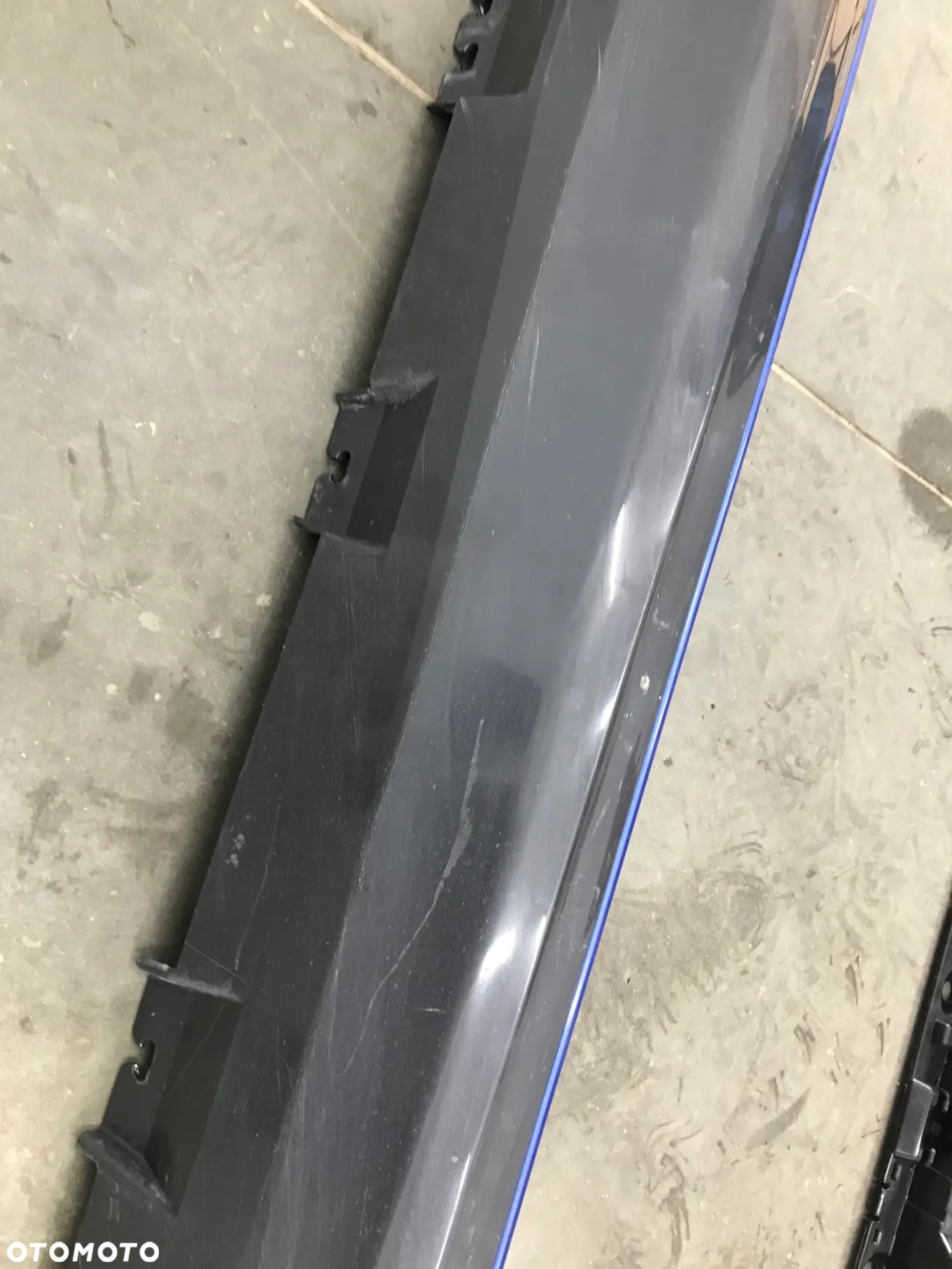 Nakładka progu BMW x6 G06 m-pakiet 19- prawa listwa progowa + ślizg KOMPLET 868012 868011 - 12