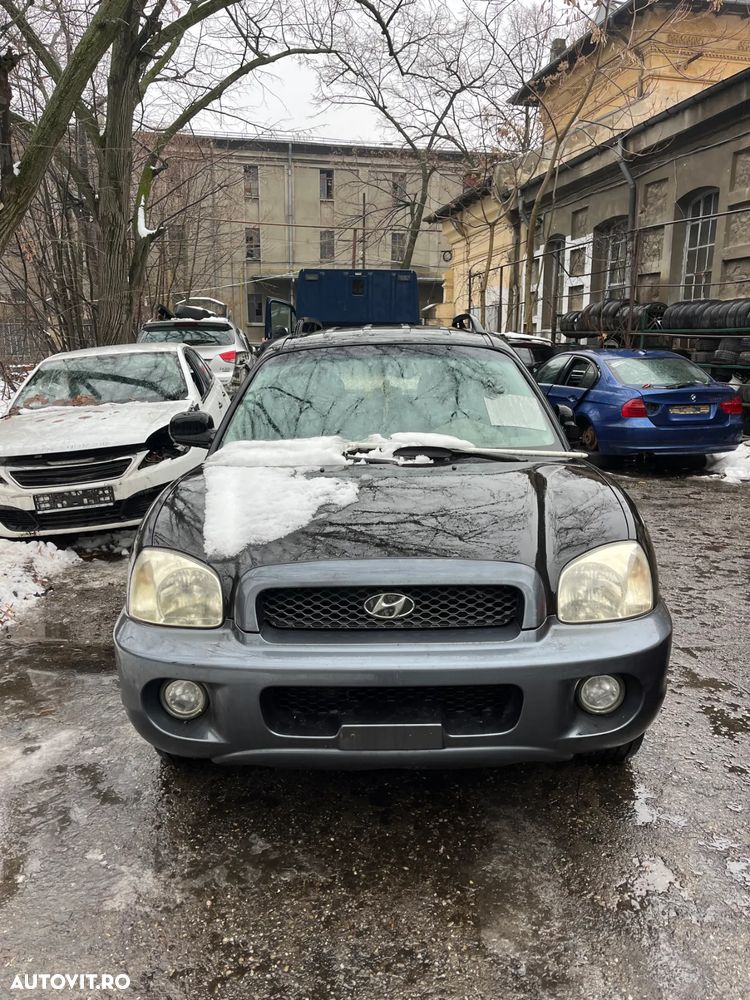 Dezmembrez Hyundai Santa Fe1 2003 negru crdi - 7
