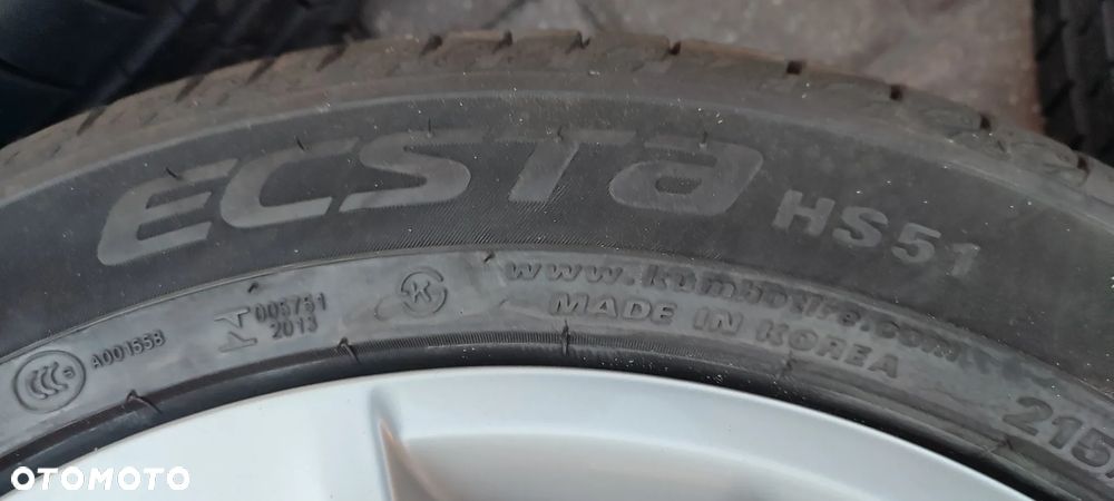 Koła Letnie Felgi Aluminiowe Oryg. Skoda Fabia III Skoda Rapid Vw Polo 16 Cali 5x100 Kumho 215/45/16 2019r 4szt. x 7,5mm Starogard Gdański Bdb !!! - 27
