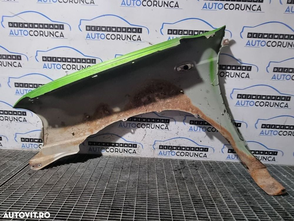 Aripa Dreapta Fata Nissan Navara D22 1998 - 2004 2 Usi Verde (1347) - 5