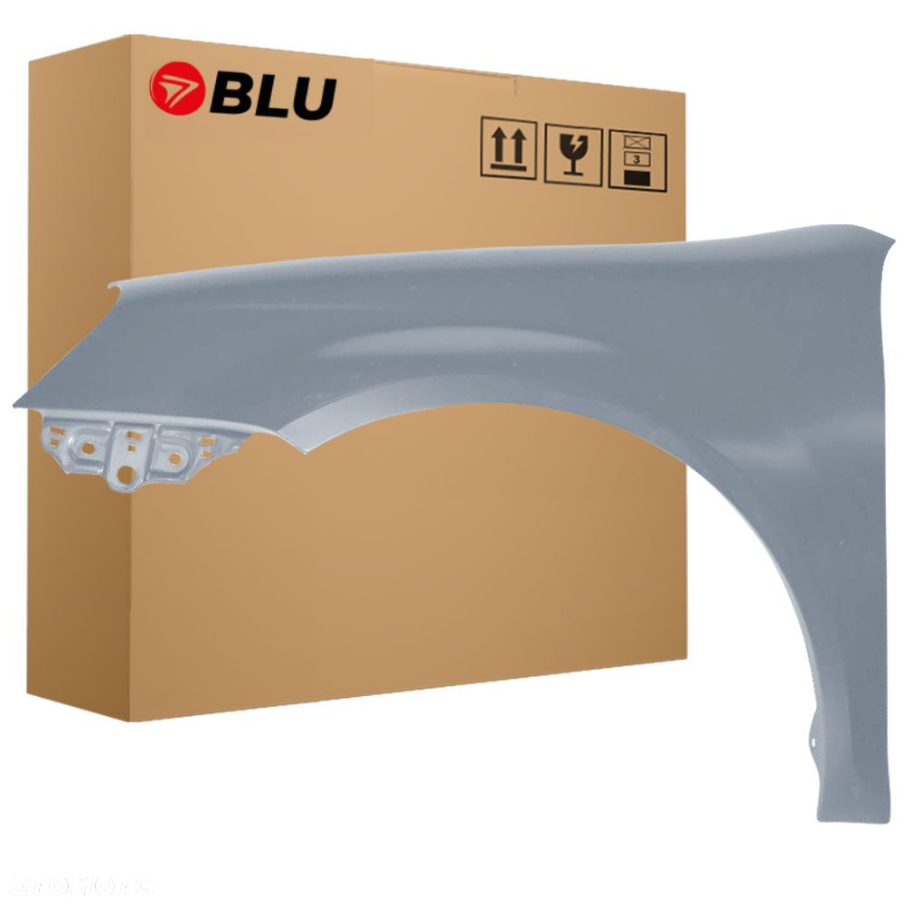 BLU Błotnik VOLKSWAGEN JETTA A5 V GOLF 5 V KOMBI LD7X lewy przód szary 05-10 PlatinGrau