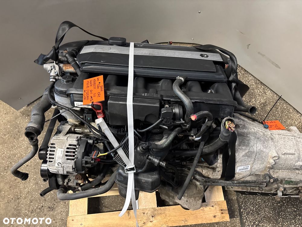 Silnik komplt BMW 2.2  520i 100% ok e60 e61 226s1 m54b22s1 170 koni - 4