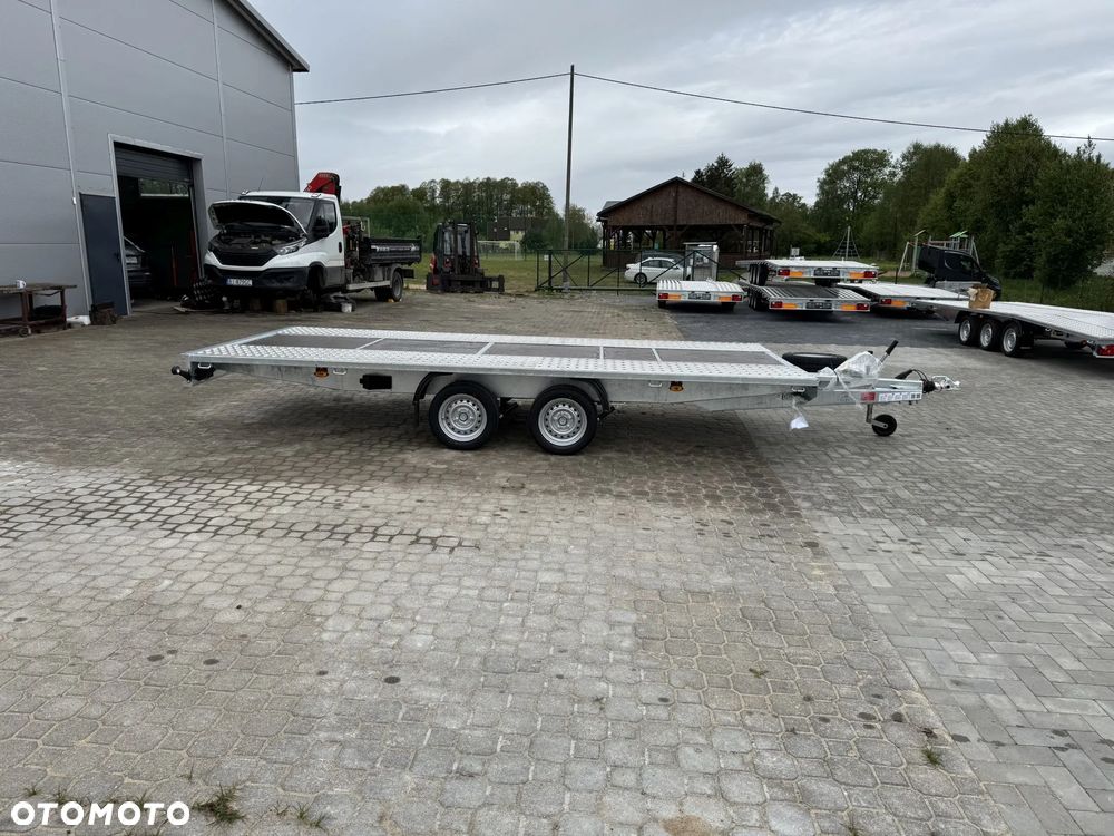 Niewiadów 450x210cm nowa laweta Mars 2700kg płaska platforma FV 23% - 2