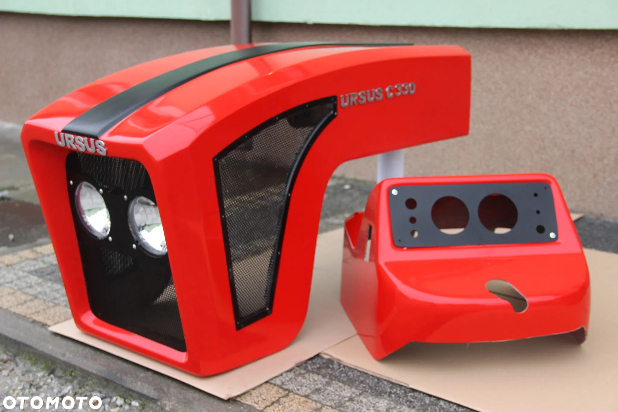 Maska ciągnikowa tworzywo Ursus C330 C-330 Retro Nowość HIT branson - 4