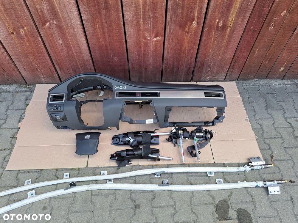 VOLVO V70 III / XC70 II / S80 II DESKA KONSOLA AIRBAG PODUSZKI PASY ORYGINAŁ 06-13R - 6