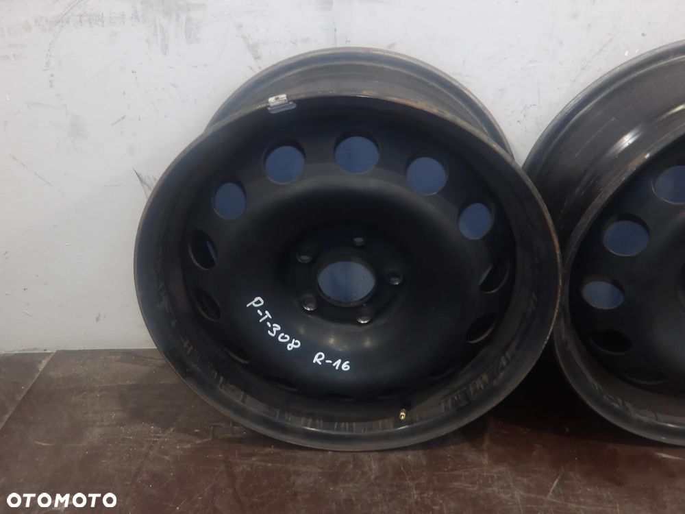 PEUGEOT 308 HB 1.6B 07-13 FELGI STALOWE STALÓWKI R16 5X108 9835223080 - 3