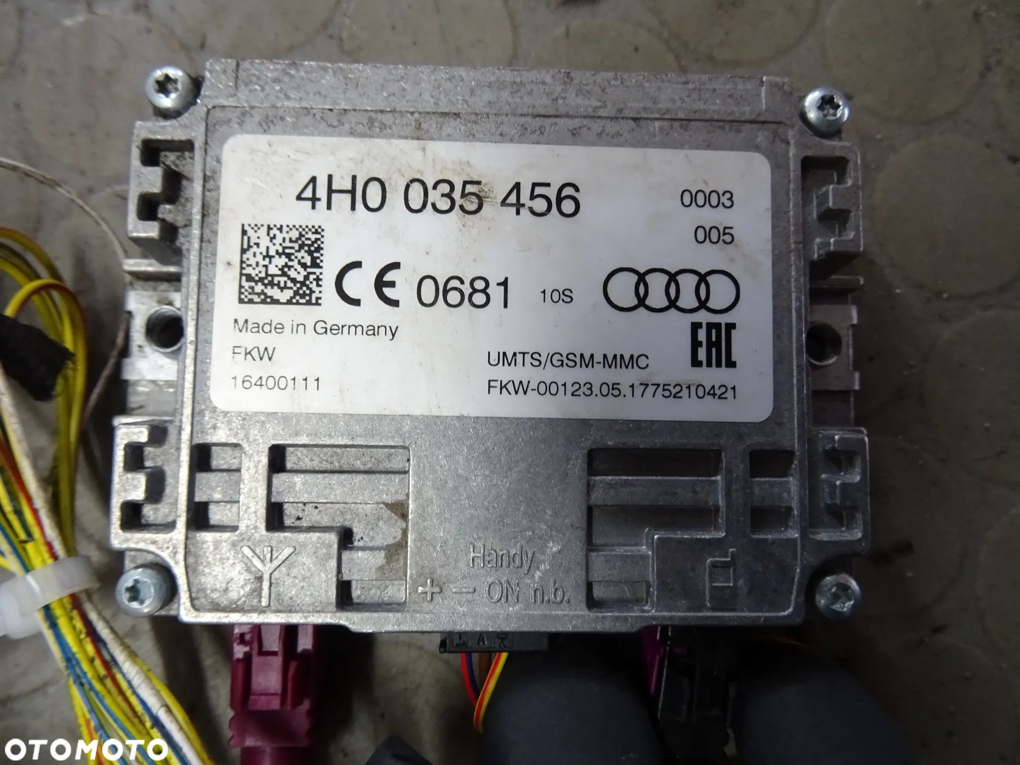 5G0035953D 5G0980611 PORT HUB 2xUSB Wzmacniacz telefonu VW Passat B8 czesci - 3