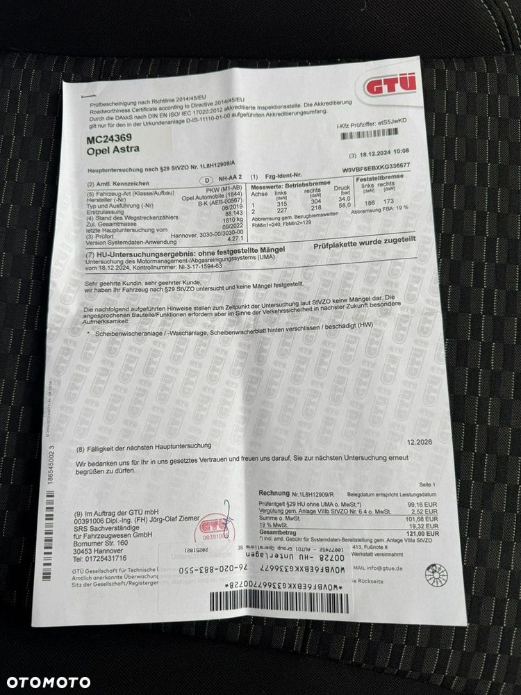 Opel Astra 1.4 T Dynamic S&S - 33