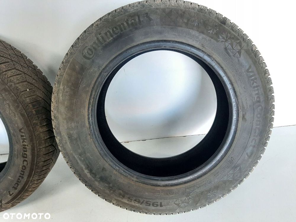 OPONY ZIMOWE CONTINENTAL VIKINGCONTACT 7 195/65R15 95T 2018 BIEZNIK 5-6MM - 9