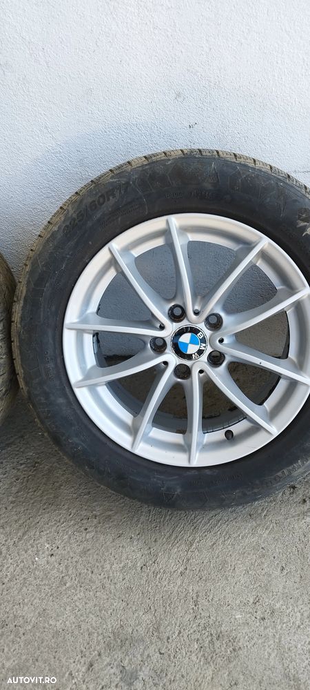 Set jante BMW Style 304 7.5J x 17 ET 32 cu anvelope iarna 225/60/17 Dedicate BMW X3 F25 - 3