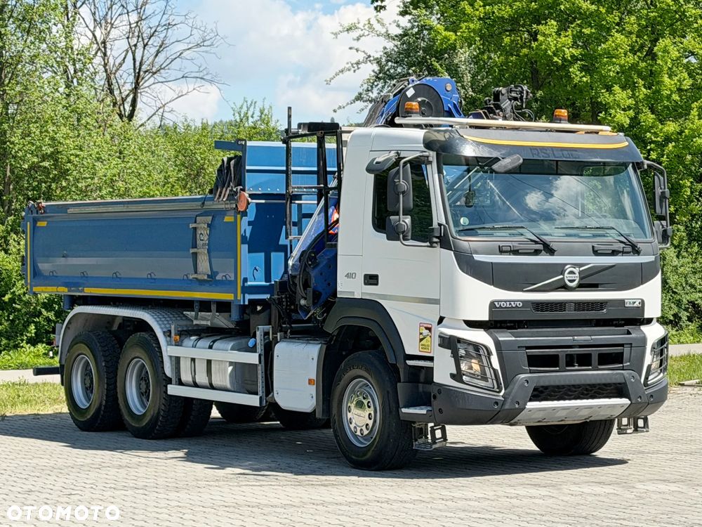 Volvo FMX 410 * WYWROTKA 4,90 m + PM 18.5 TP + PILOT + BORDMATIC / 6x4 - 4