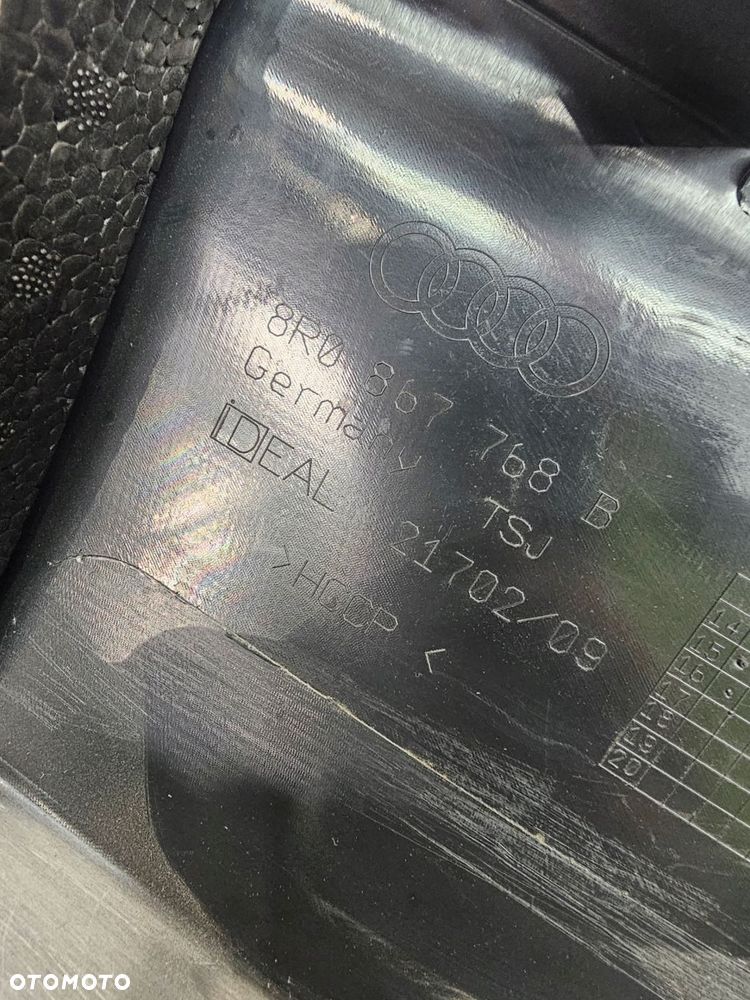POSZYCIE PROGU PRAWY TYŁ AUDI Q5 8R 8R0867768B - 7