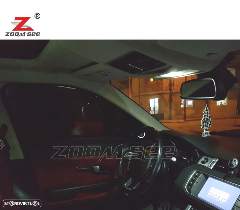 KIT COMPLETO DE 20 LÂMPADAS LED INTERIOR PARA RANGE ROVER EVOQUE 2012-2013 - 4