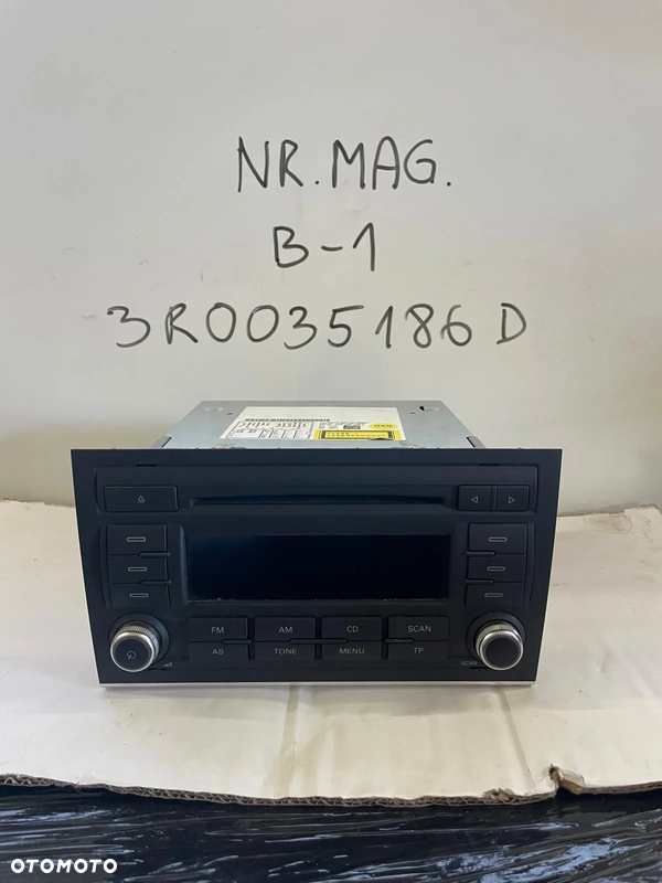 RADIO CD SEAT EXEO 3R0035186D