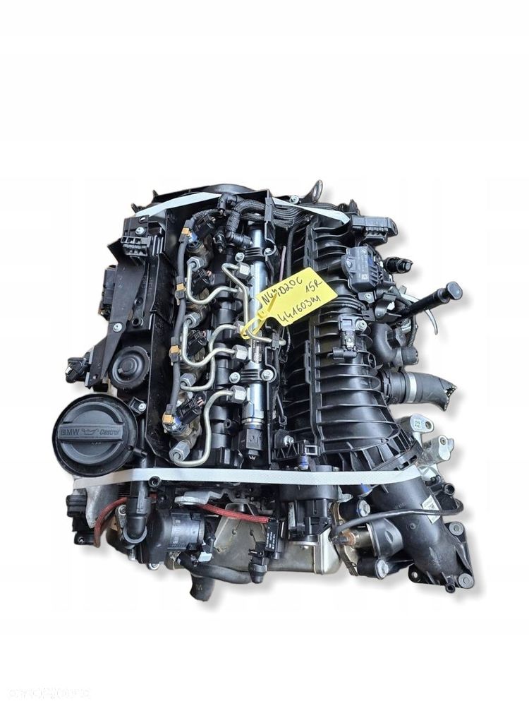 silnik kompletny bmw f30 f10 f11 2.0d n47d20c 184km 2015r nr 441603 - 2