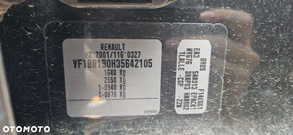 RENAULT CLIO III 05-09 1.6 K4M 804 - ZDERZAK TYL TYLNI NV676 - 15