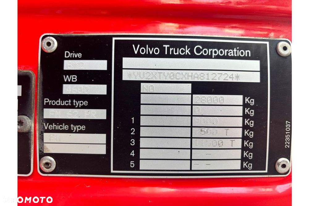 Volvo FM460 6x2 EURO6 + JOAB 19m3 + WINCH - 26