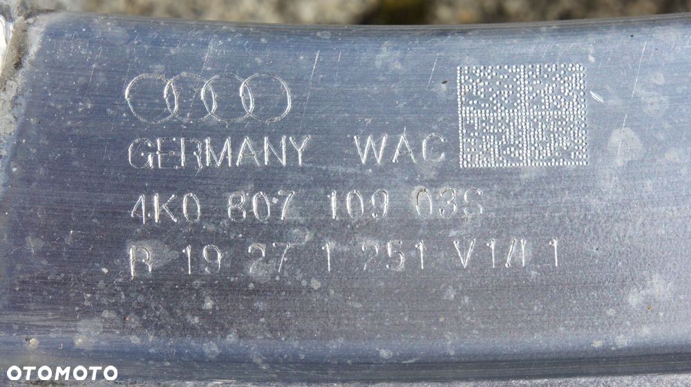 PAS PRZEDNI WZMOCNIENIE BELKA ABSORBER AUDI A6 C8 4K0 A7 4K8 3.0 TDI TFSI - 12