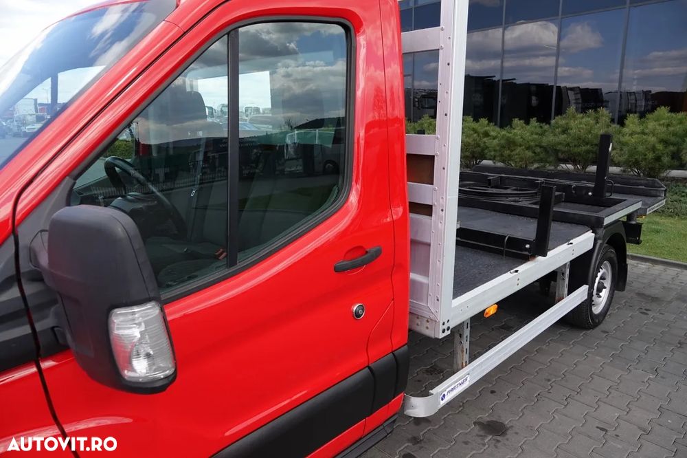 Ford TRANSIT 350 / PLATFORMĂ / MANUALĂ / 3 LOCURI / MASĂ NETĂ 3500 KG / - 15