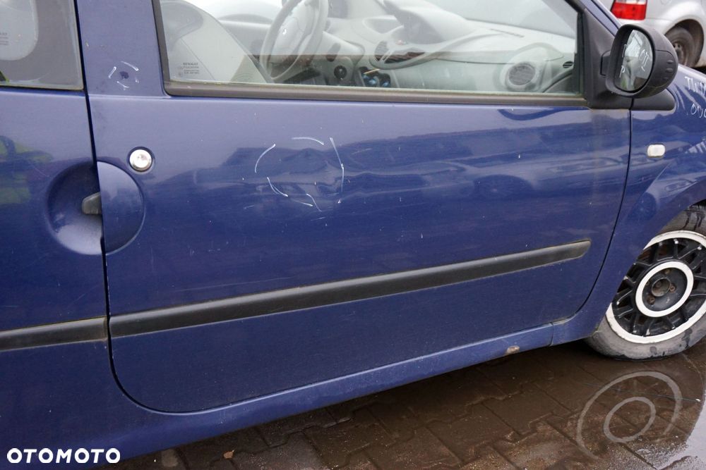 DRZWI PRZEDNIE PRAWE TWINGO II OV460  GRANATOWY RENAULT 2007-2014 - 2