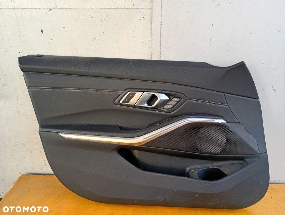 Boczek Drzwi Lewy Przód Skóra Tapicerka Panel Szyb Bmw 3 G20 G21 Europa - 1