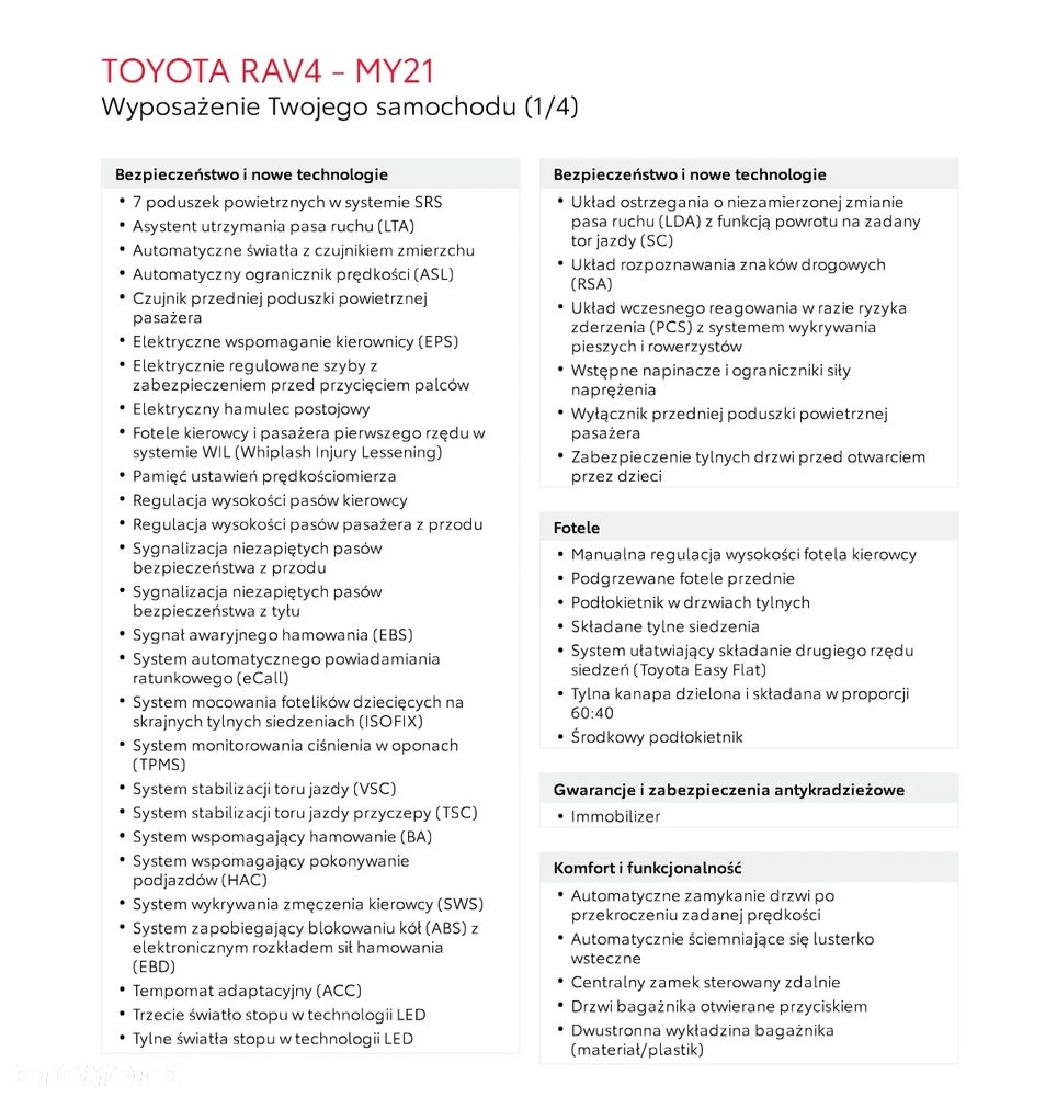 Toyota RAV4 2.5 Hybrid Comfort 4x4 - 22
