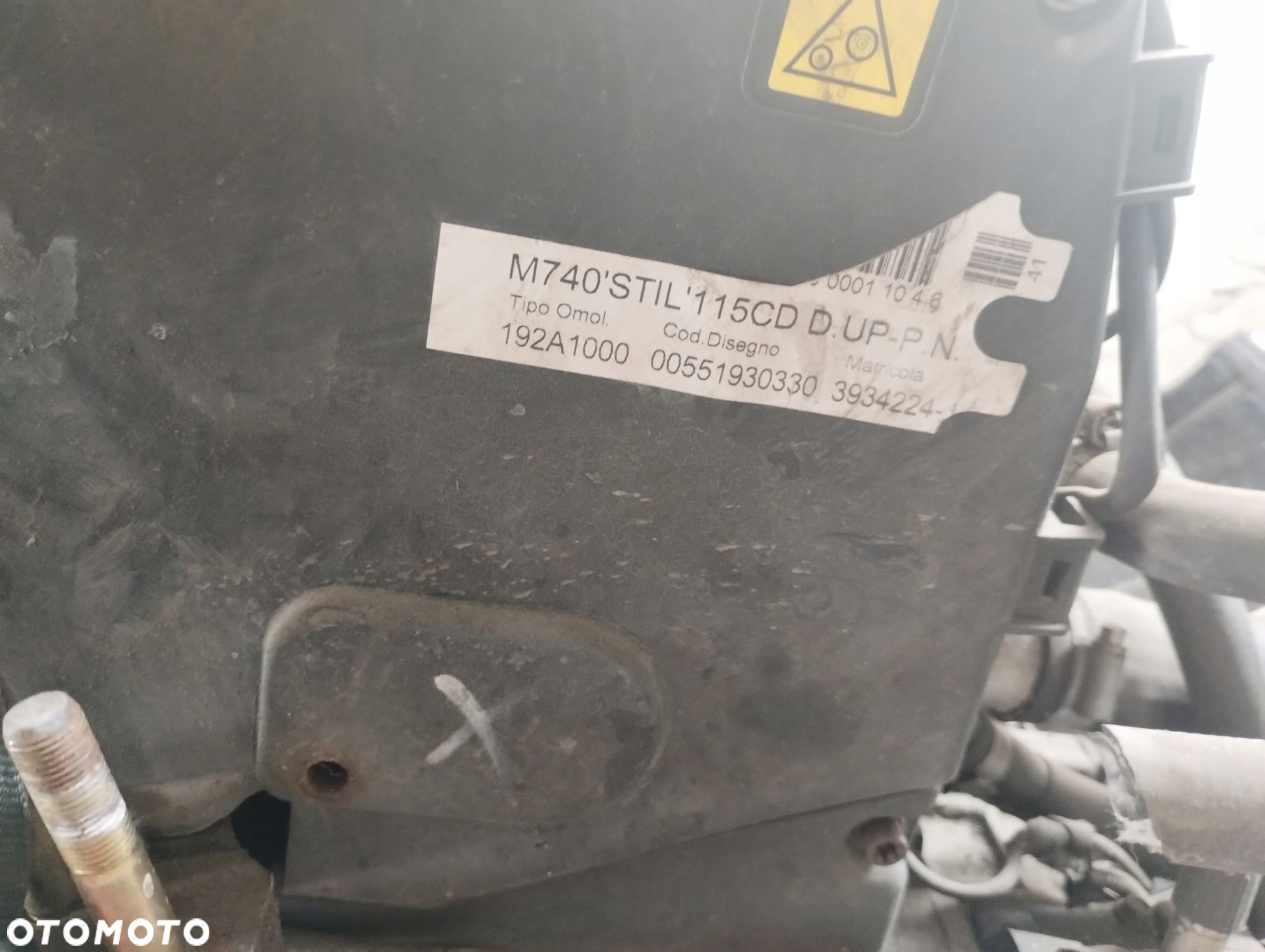 Fiat Stilo 1.9 Jtd Silnik Kompletny 192A1000 - 6